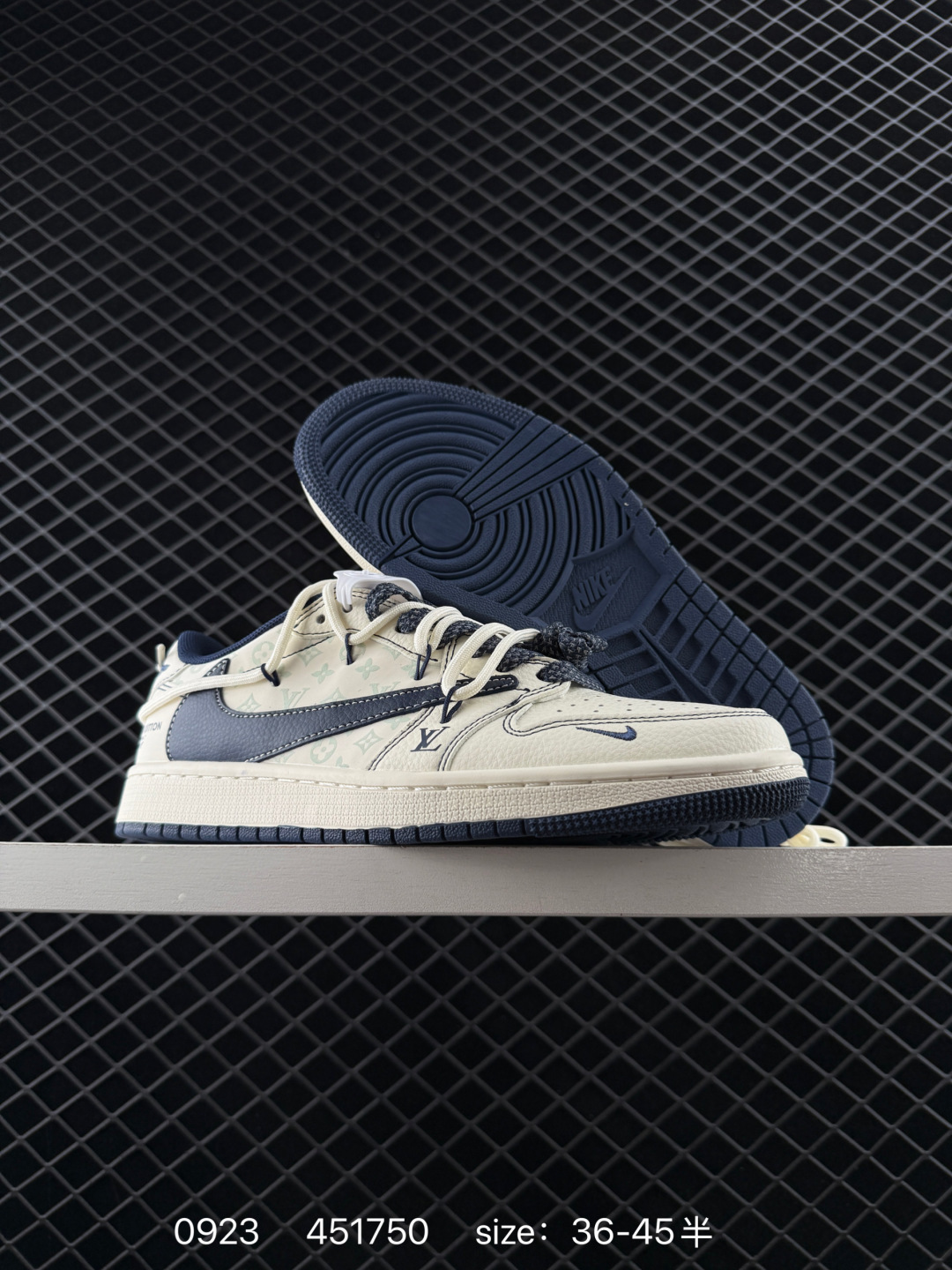 Fragment x Travis Scott x LV Air Jordan 1 Low